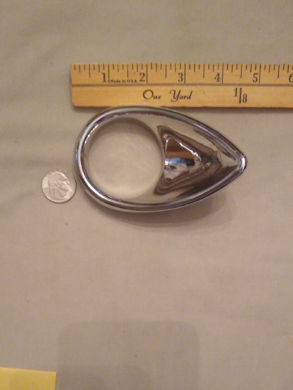 Chrome C -ring Teardrop - Picture 5 of 9
